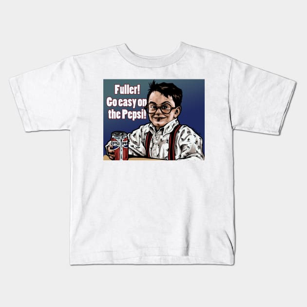 Go easy on the pepsi Kids T-Shirt by Nate Gandt